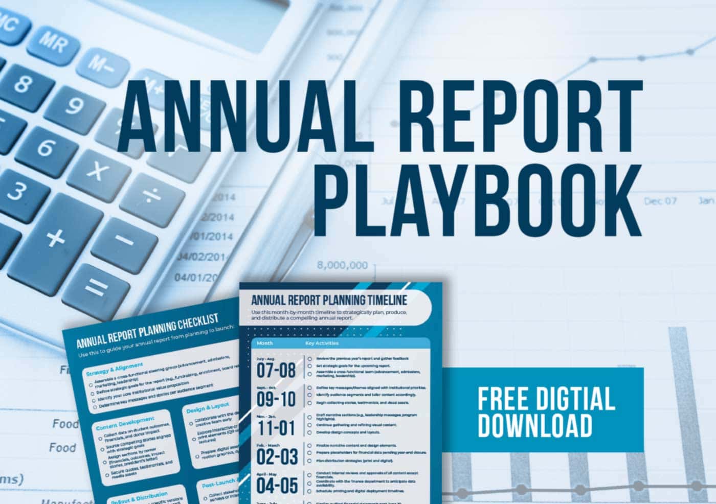 Annual report playbook for universities and schools by Strategic Factory.