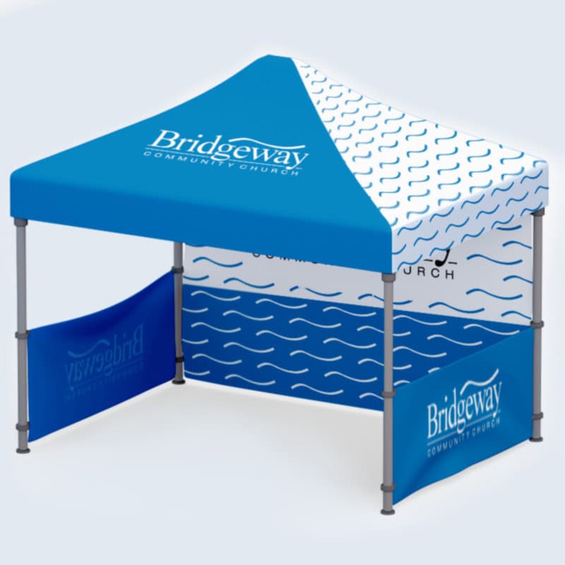 branded pop-up 10x10 tent