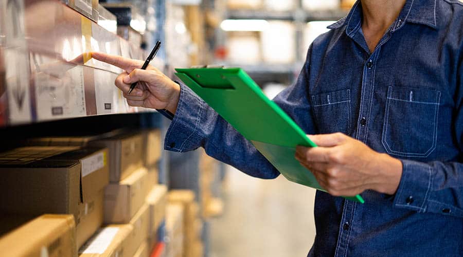 inventory management counting stock