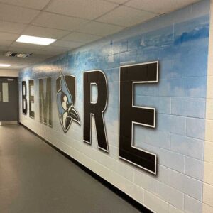Wall Mural for Johns Hopkins Athletics