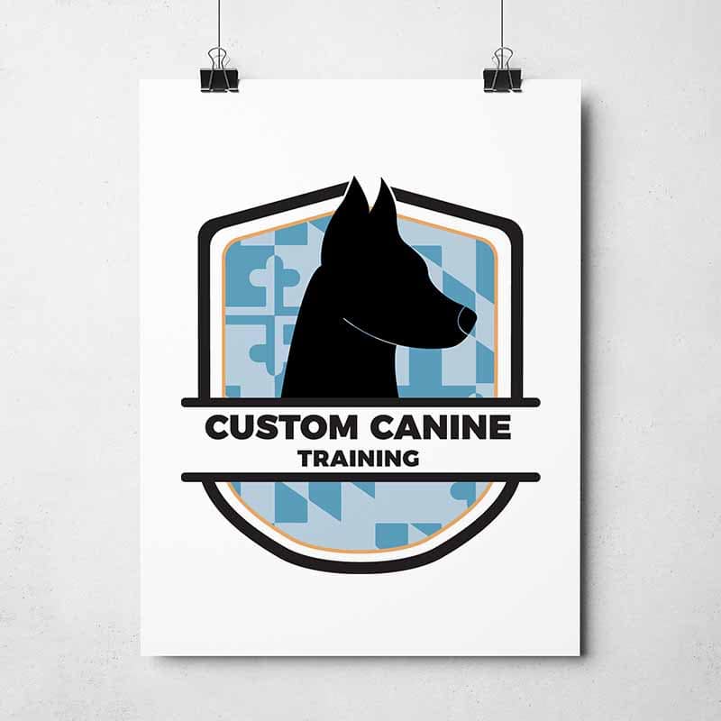 Custom Canine Training company logo