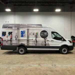 vehicle wraps for 2020 Ford Transit 250 Cargo Van
