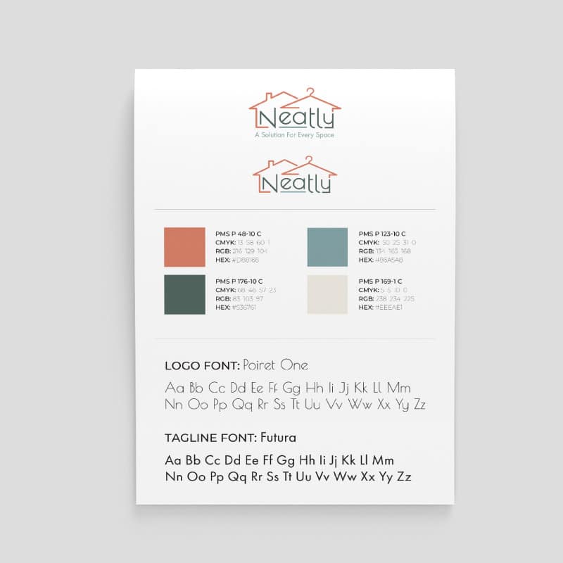 Kitchen Saver Brand Guideline for Neatly