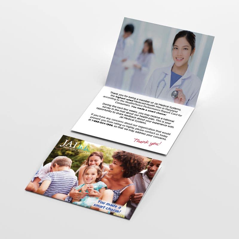 JAI Medical Systems Self Mailer