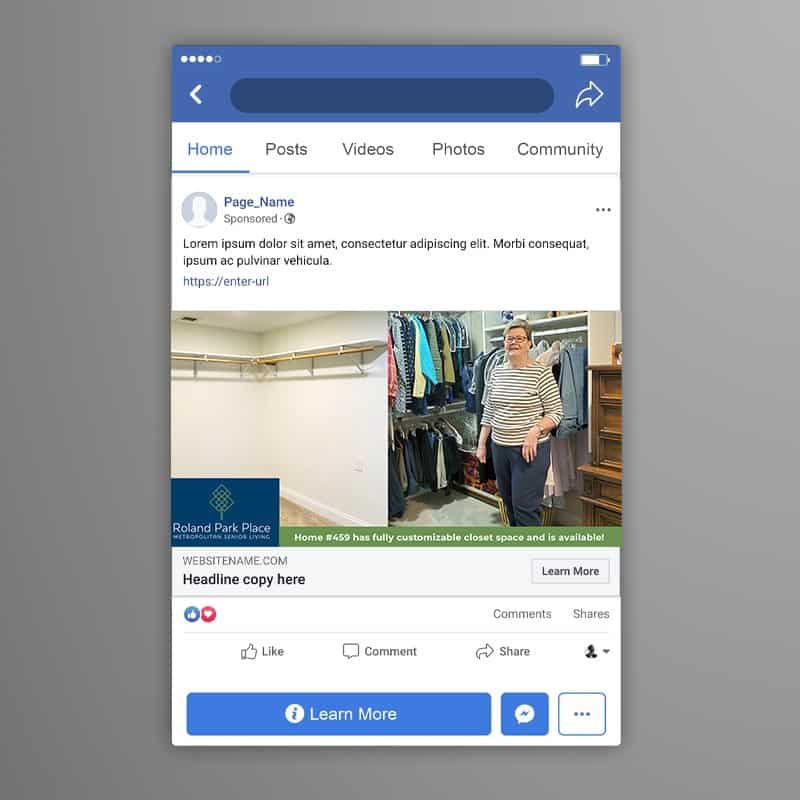 Products_Marketing_Roland-Park-Place_Only-1-Like-It_194089-Display-Ads-Facebook