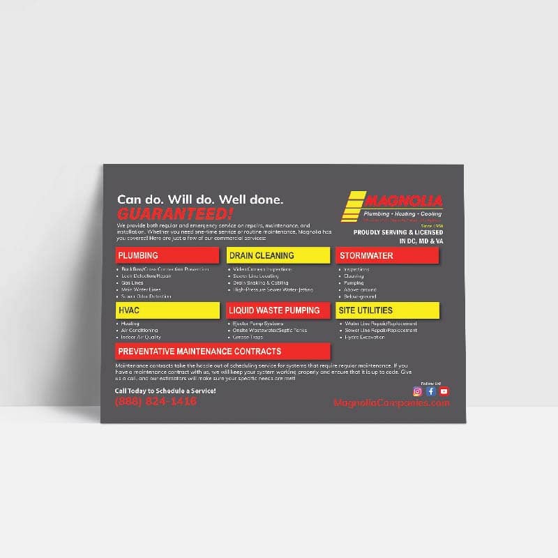 home services direct mail campaign