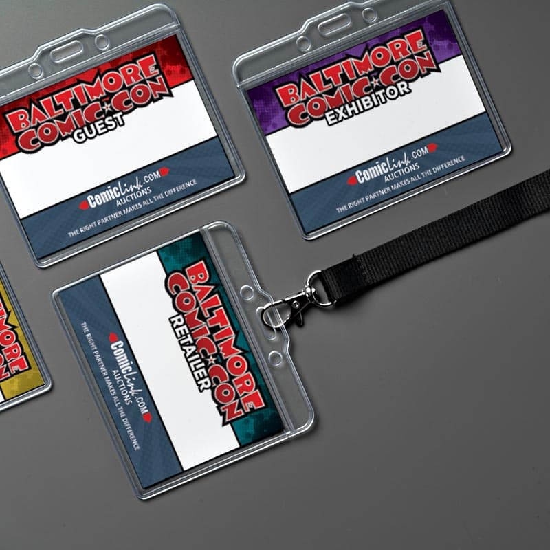 Baltimore Comic Con Badges