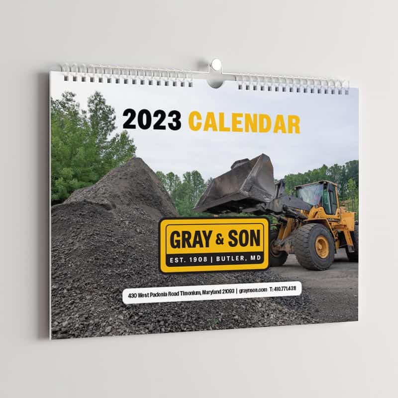 Gray & Son Calendar