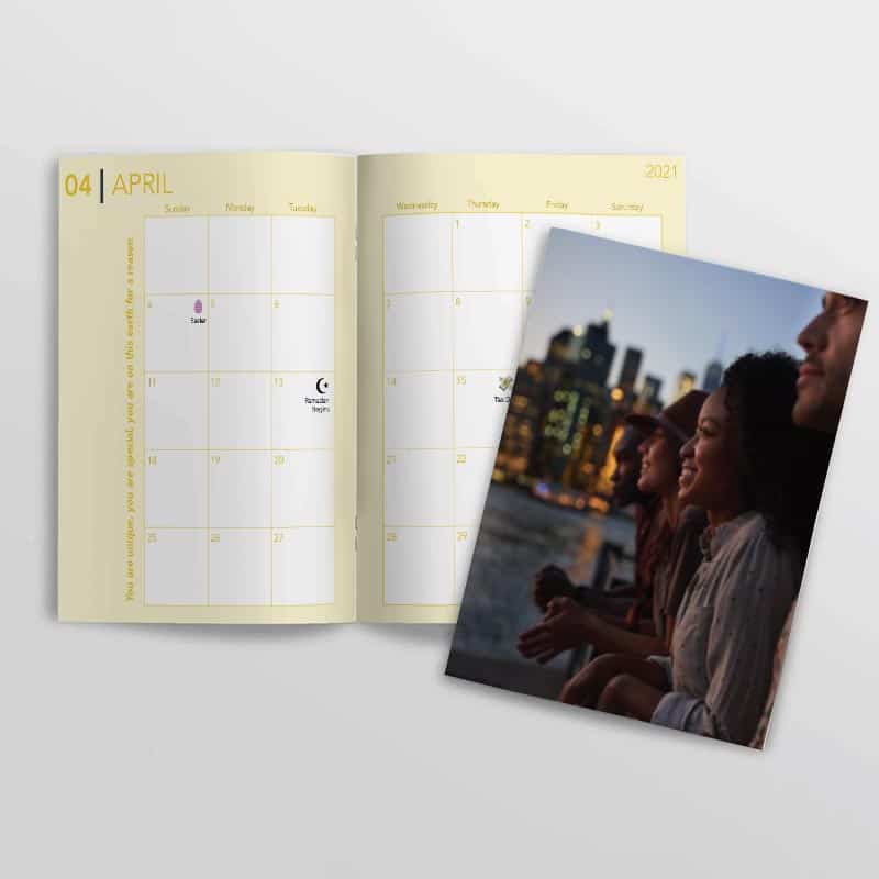 Johns Hopkins Monthly Calendar Planner