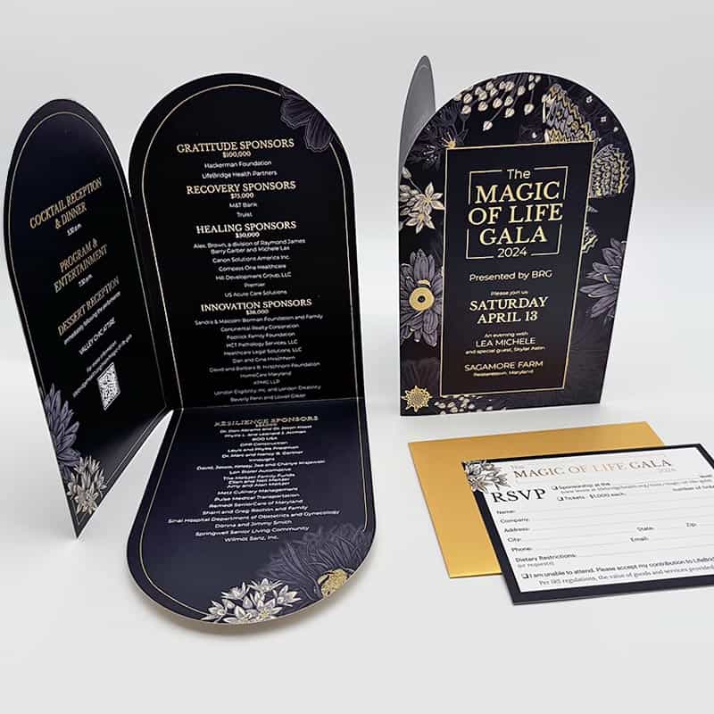 Lifebridge Health Gala Invitation Suite