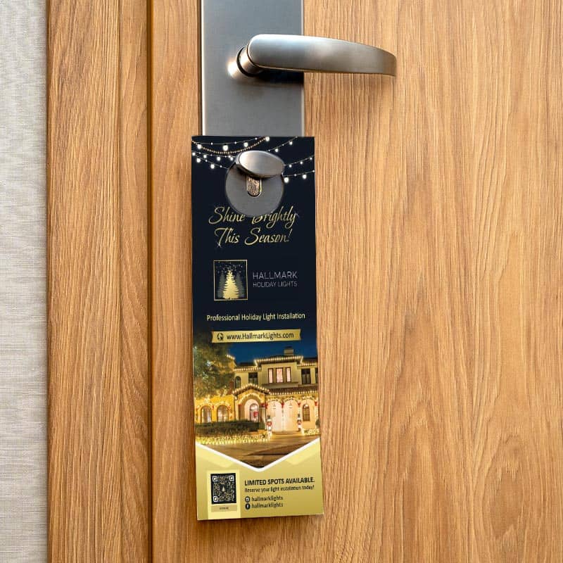 Hallmark Lights Door Hanger DBA Mosquito Joe