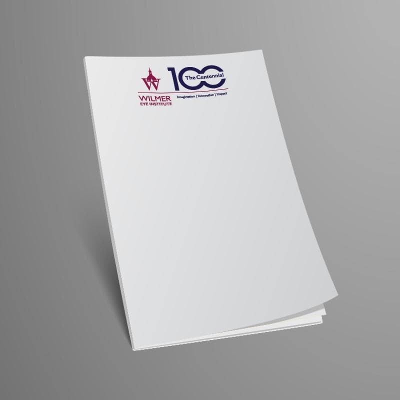 Wilmer Eye Institute Notepad