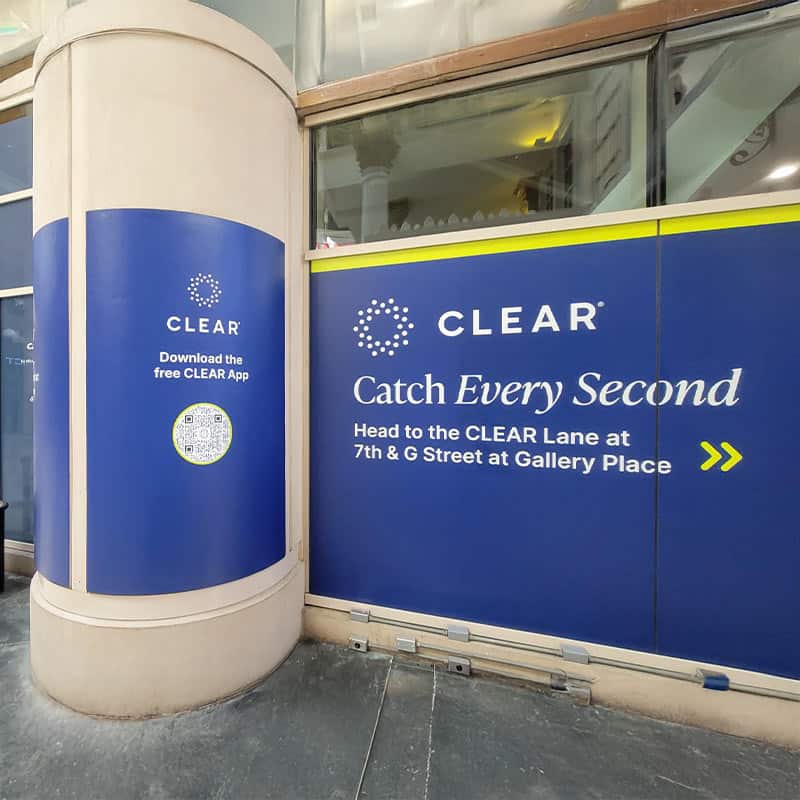 Clear vinyl pole and window wraps